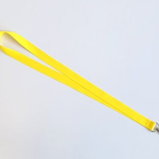 Lanyard Halsband 20 mm gelb
