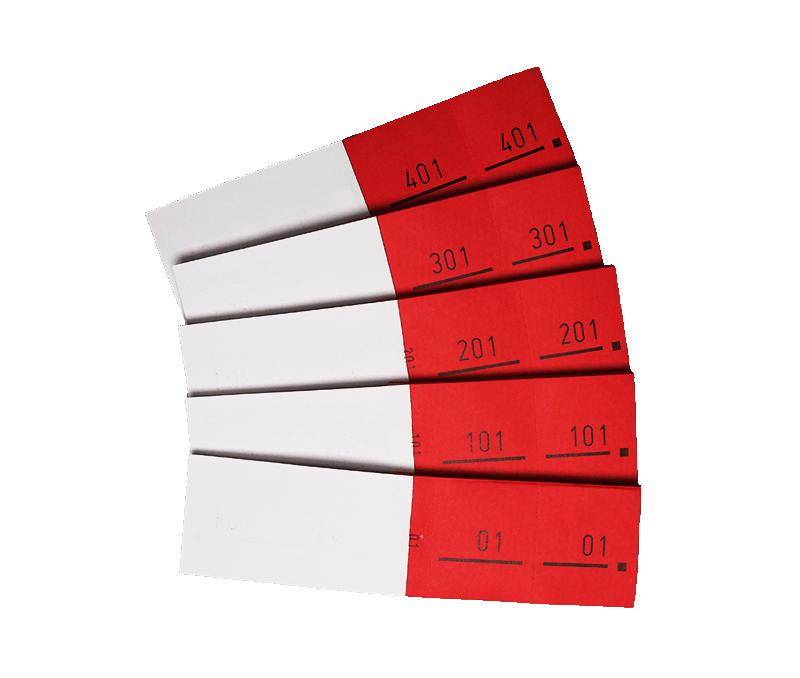 Doppelnummer-Block <br>Nummer 1 - 500 – Bild 2