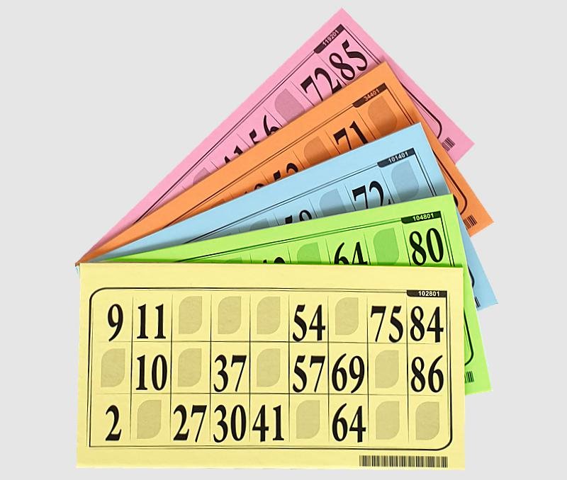 Lottokarten Standard <br>100 Stück