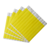 Bracelets Tyvek 100 pièces <br>à numéros doubles, jaune – Image 2