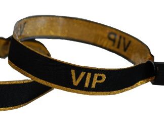 Bracelets tissu VIP or