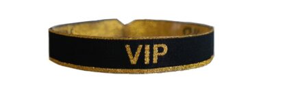 Bracelets tissu VIP or – Image 2