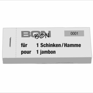Bon à consommation jambon