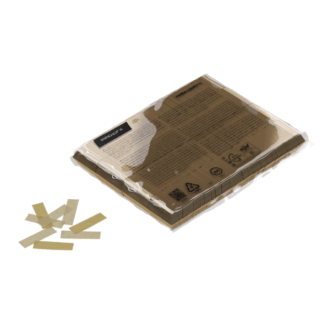 Confetti en papier 55 x 17 mm <br>or