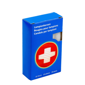 Bougies pour lampions <br>10 pièces