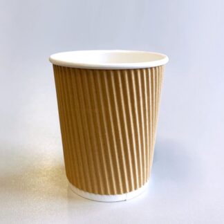 Gobelet en Carton ondulé brun 2 dl