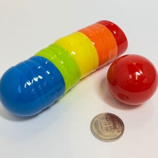 Capsule vide Ø 5 cm multicouleur<br>10 pièces