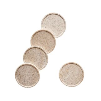 Jetons écologiques en fibre de bois