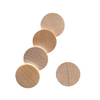 Jetons écologiques en bois