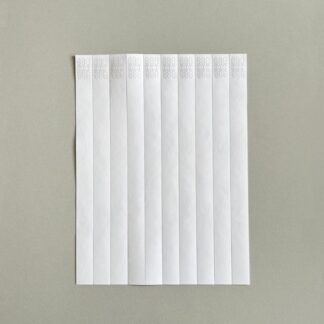 Tyvek Eintrittsbänder weiss 255 x 19 mm <br>zum selber drucken