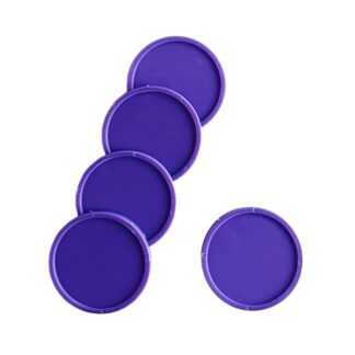Plastik Jetons violett